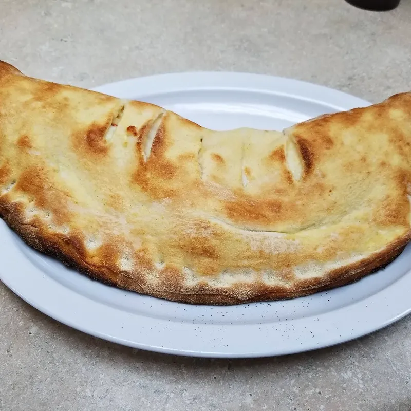 A jumbo calzone